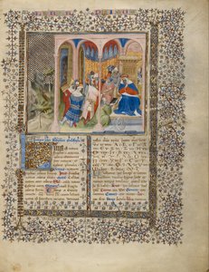 Alchandreus presenta il suo lavoro a un re da Virgil Master